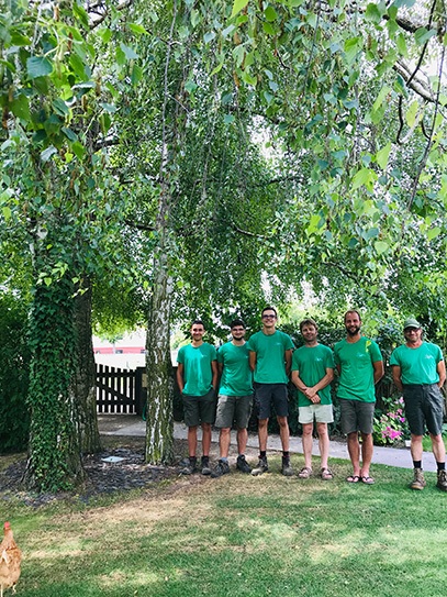 equipe jardins d'emptaz